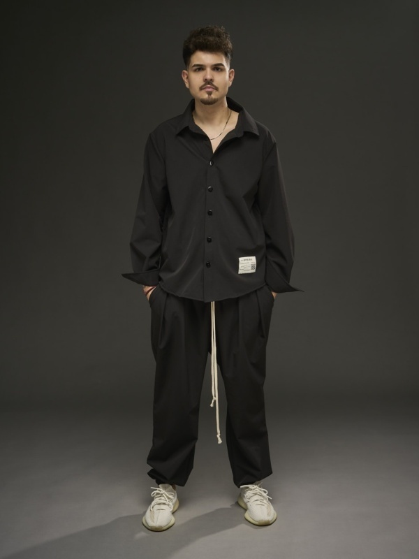 Pantalon negru moon - Img 3