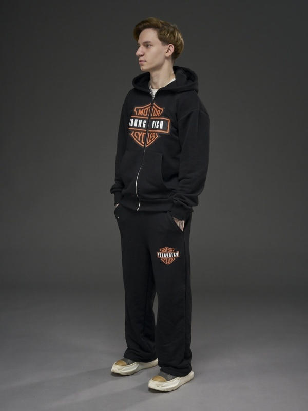 Pantalon negru motor YR - Img 5
