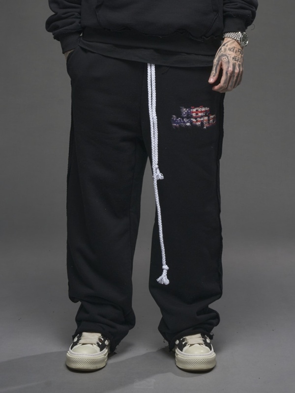 Pantalon negru NBN world USA - Img 2