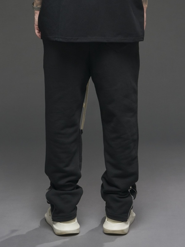 Pantalon negru street fit YOUNG - Img 3