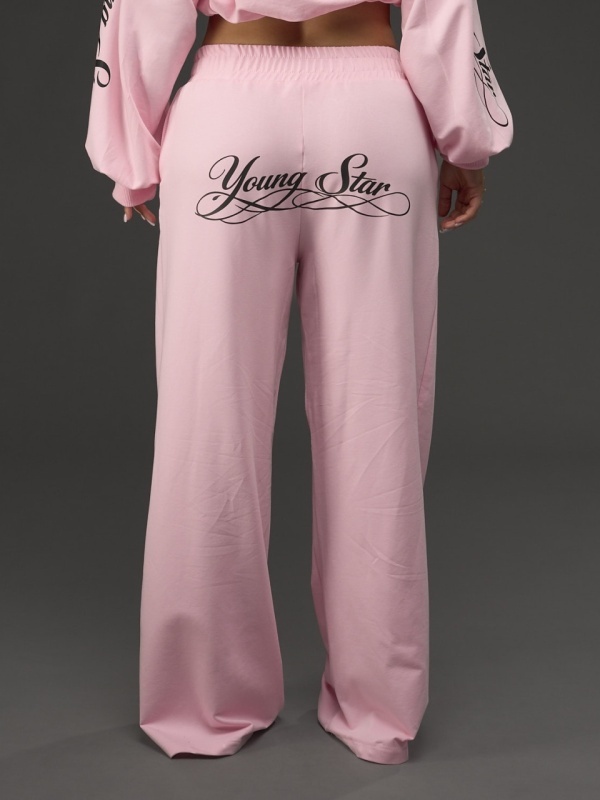 Pantalon roz Young Studio - Img 3
