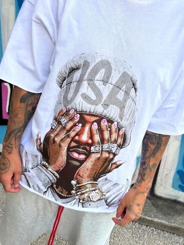 Tricou alb FACE - Img 3