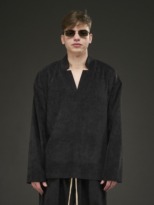 Compleu negru velvet - Img 2
