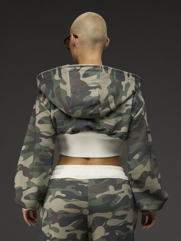 Hanorac zipp camo - Img 2