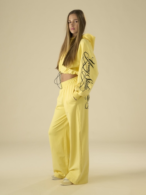 Pantalon galben Young Studio - Img 2