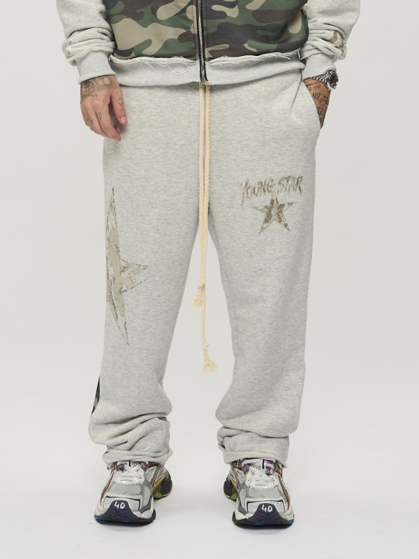Pantalon gri/camo star - Img 2