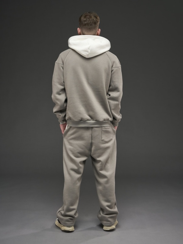 Pantalon gri/unt LA - Img 3