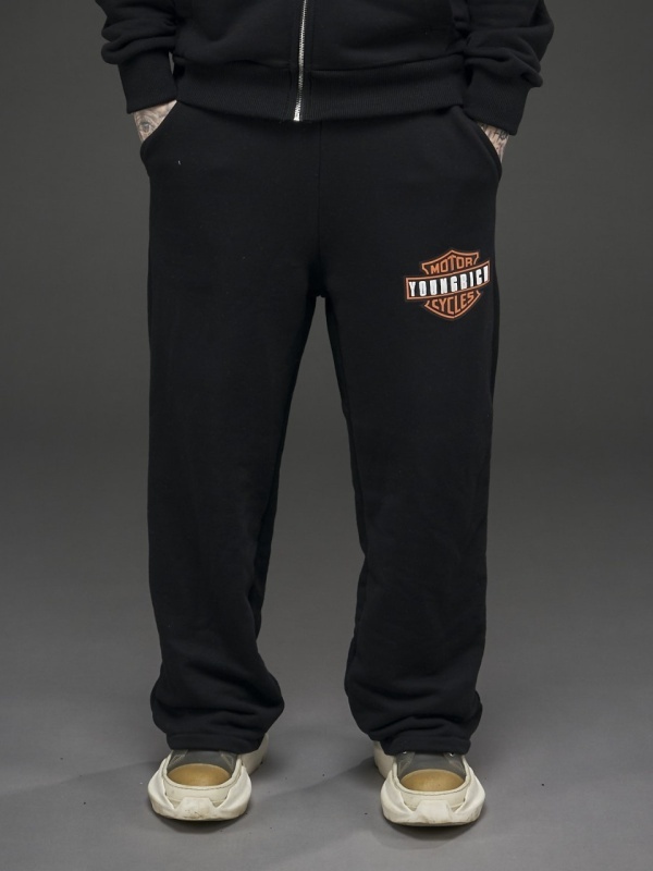 Pantalon negru motor YR - Img 2
