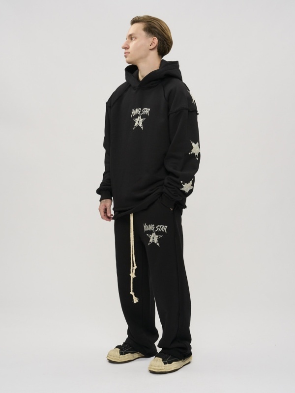 Pantalon negru star - Img 4