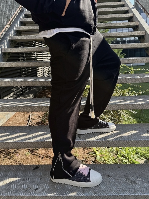 Pantalon negru street fit YOUNG - Img 4