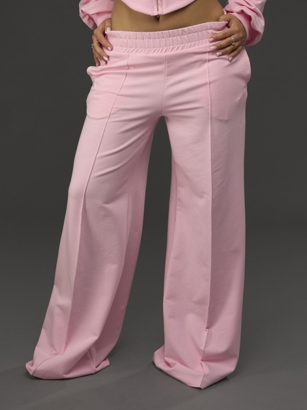 Pantalon roz wide - Img 2