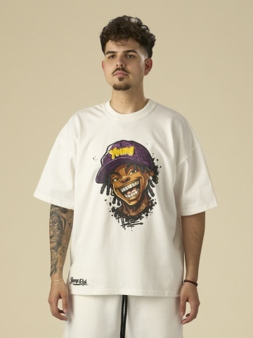 Tricou unt cap purple