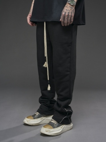 Pantalon negru street fit YOUNG