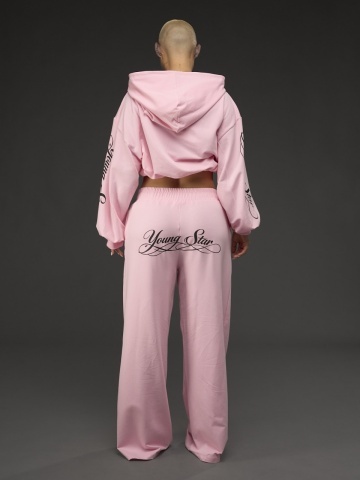 Pantalon roz Young Studio