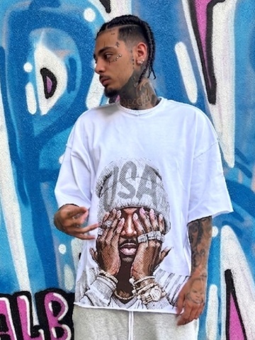 Tricou alb FACE