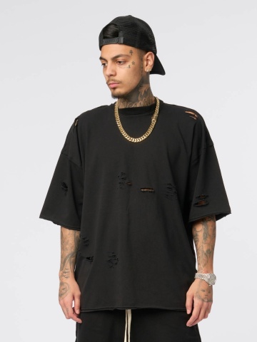 Tricou negru cruel NBN