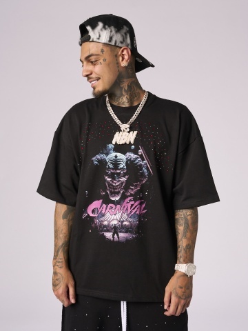 Tricou negru Jester shine