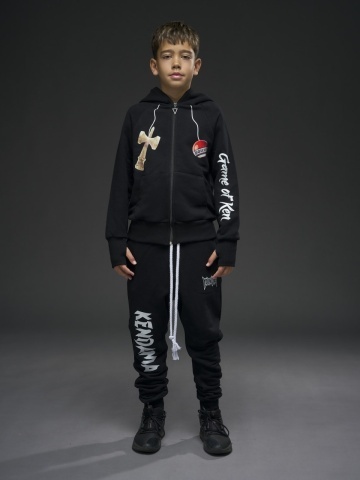 Pantalon negru Kendama