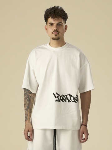 Tricou unt Young side black puff