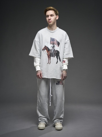Pantalon gri NBN world USA