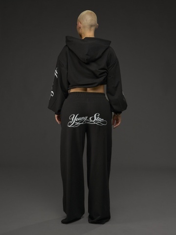 Pantalon negru Young Studio