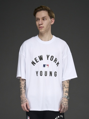 Tricou alb NY
