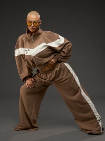 Pantalon maro/unt YS
