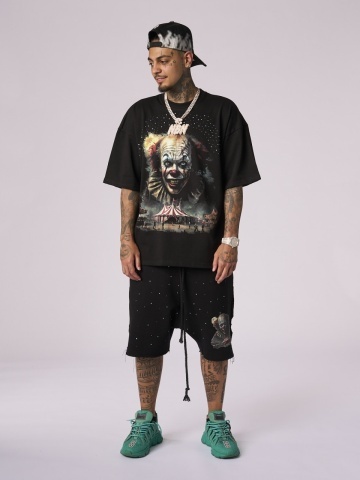 Sort negru Clown all shine