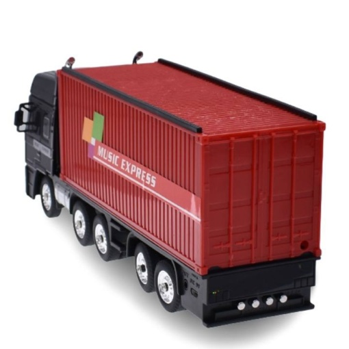 Boxa portabila in forma de camion, cu bluetooth Music Express, cititor Mp3, Usb/TF, Aux, Radio Fm, 10W, Rosu