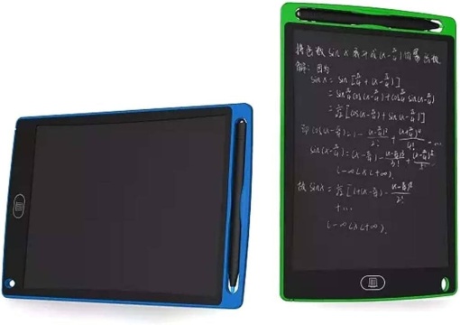 Tableta grafica pentru copii, Display de 12 inch, Buton de blocare si stergere a ecranului, Stilou, Conexiune Wireless, Waterproof, Dimensiuni 190 x 285 mm, Verde
