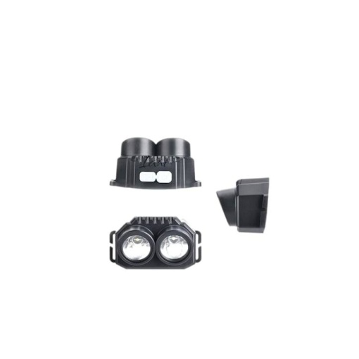 Lanterna frontala Led, De pus pe cap, Incarcare prin USB , Negru,