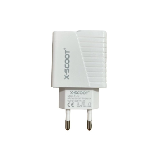 Incarcator USB TIP C, 2 Porturi, 5.1A-20W, Compatibil Huawei, Samsung, Alb