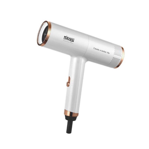Uscator de par, 1200 W, 2 trepte de temperatura, 2 viteze, Alb