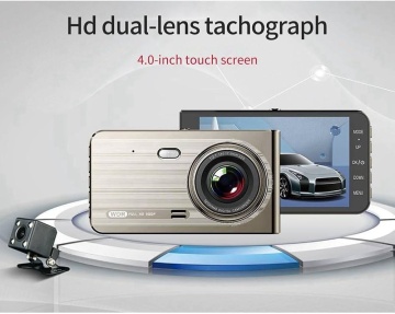Camera auto DVR, 1080p, G-senzor, Unghi de filmare 170 grade, Gri - Img 6