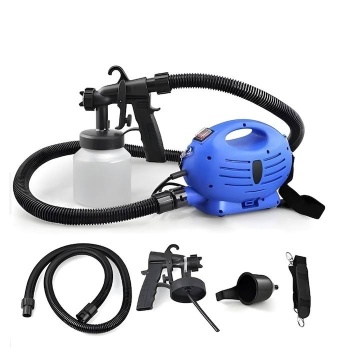 Aparat de vopsit, Pistol electric pentru zugravit, 650W, Albastru - Img 1