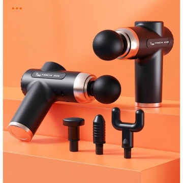 Aparat pentru Masaj, Tip pistol, 4 Capete Interschimbabile, Pentru Gat, Spate, Maini, Picioare, Anti Celulita, Negru - Img 2