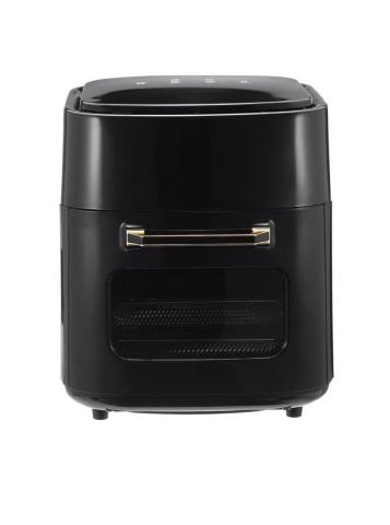 Friteuza SELANI 15 L, Air Fryer Optiune Sanatoasa-fara ulei, Puternica 1400W, Incapatoare 37 x 37 x 29 cm, Negru - Img 1