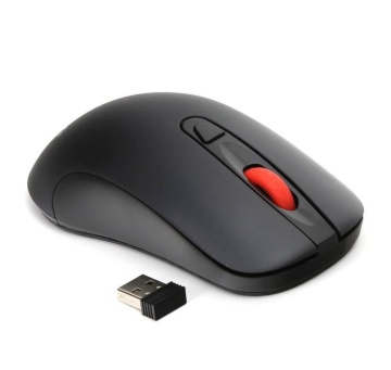 Mouse wireless Omega OM0520WB, 1200-1600 dpi, Conector USB 2.4GHz, Negru - Img 2