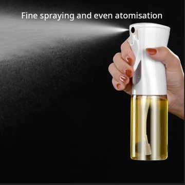 Set 2 pulverizatoare Profesionale din sticla pentru Ulei, Otet sau alte lichide, Reincarcabile, Multifunctionale, Capacitatea 230 ml Material Sticla si PVC, Culoare Negru/Alb - Img 5
