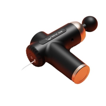 Aparat pentru Masaj, Tip pistol, 4 Capete Interschimbabile, Pentru Gat, Spate, Maini, Picioare, Anti Celulita, Negru - Img 3