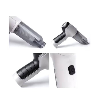 Aspirator portabil At Performance, Pentru masina cu baterie litiu 2000mAh, Fara fir, Aspirare umeda si uscata, Aspirare si suflare, 120w, Gri - Img 2