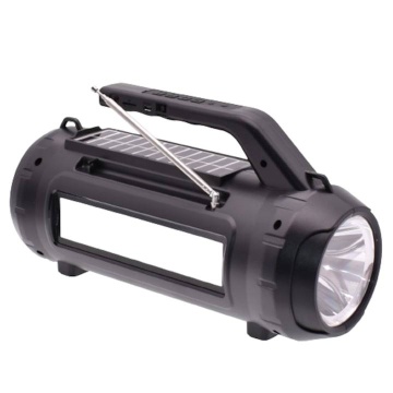 Radio portabil cu Bluetooth, Lanterna, Incarcare Solara, Albastru - Img 4