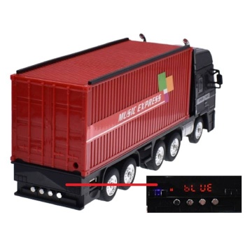 Boxa portabila in forma de camion, cu bluetooth Music Express, cititor Mp3, Usb/TF, Aux, Radio Fm, 10W, Rosu - Img 4