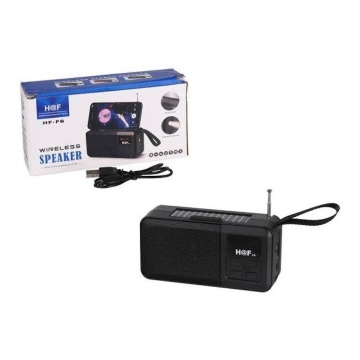 Boxa portabila, Radio, Incarcare solara, Bluetooth, Lanterna, USB, Card, AUX, Negru - Img 2