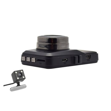 Camera auto DVR, FullHD 1080p, G-senzor, 3 inch LCD, Unghi de filmare 170 grade, Negru - Img 3