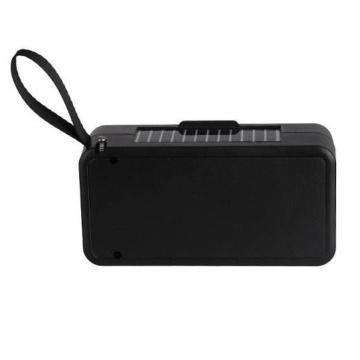 Boxa portabila, Radio, Incarcare solara, Bluetooth, Lanterna, USB, Card, AUX, Negru - Img 3