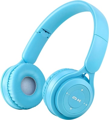Casti audio, Bluetooth, Asistent Vocal, Wireless, Albastru - Img 1