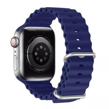 Ceas smartwatch Smarty®, Insula dinamica, Termometru, Monitorizare somn, Incarcare Wireless, Moduri multiple Sport, Albastru - Img 4