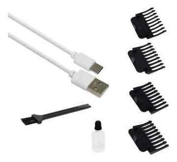 Aparat de tuns multifunctional LT-808, Autonomie 50 minute, galben transparent - Img 4
