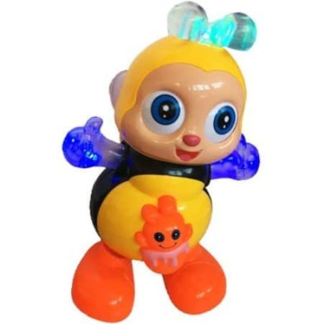 Jucărie copii 3+ care dansează, Interactiva electronica ”Albinuta Vesela” cu sunete si lumini - Img 3